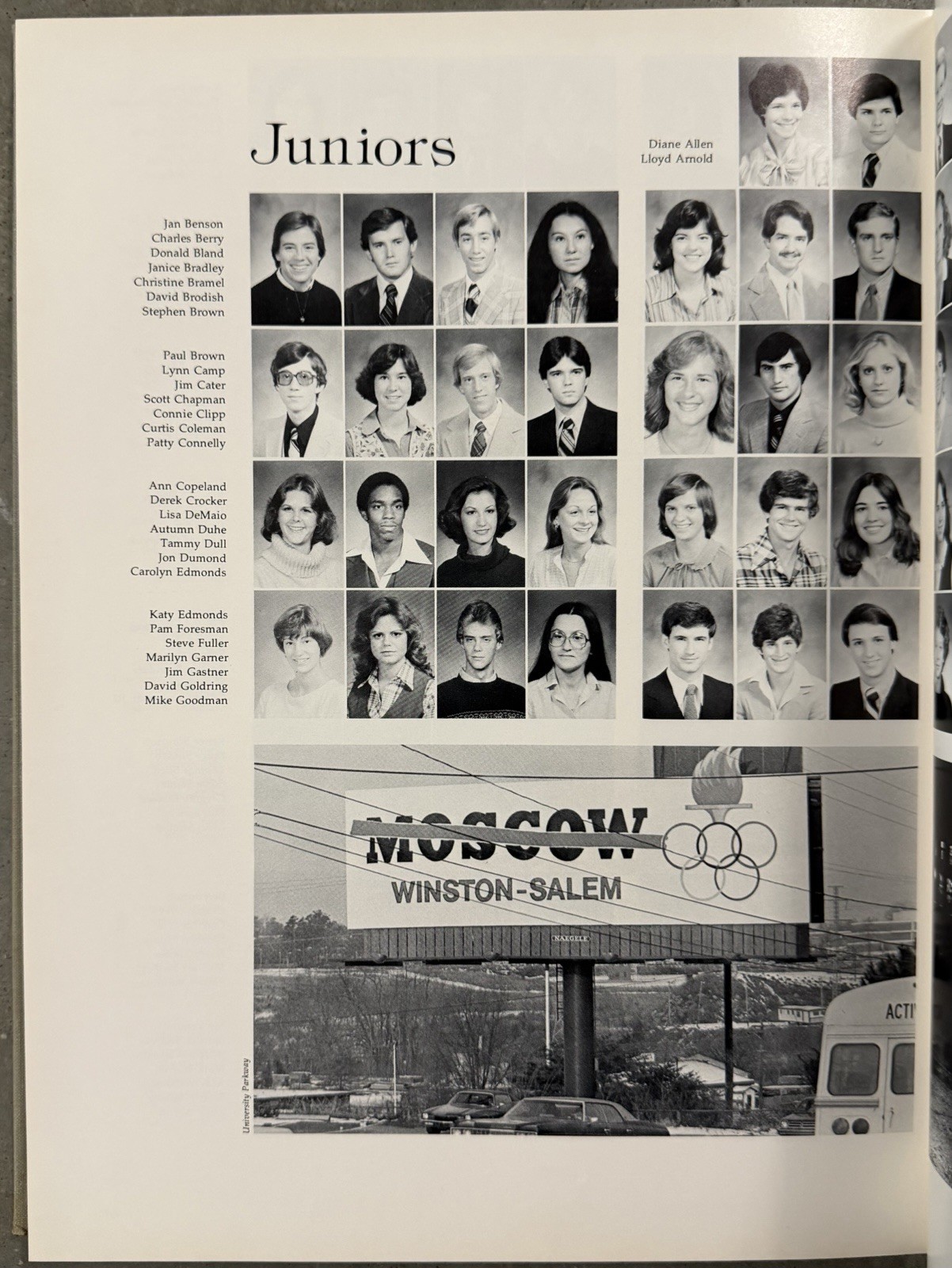 1980 WAKE FOREST UNIVERSITY YEARBOOK, THE HOWLER, WINSTON-SALEM, NC