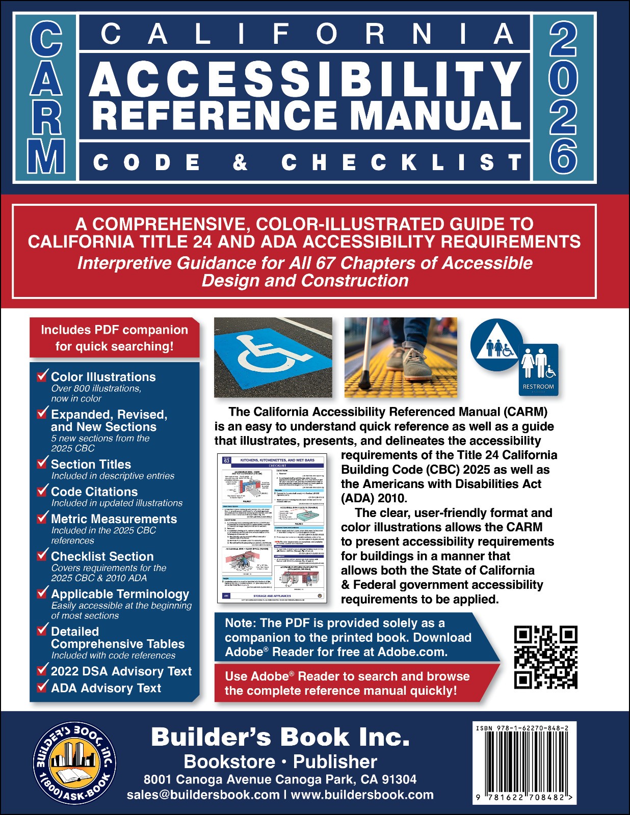2026 CARM California Accessibility Reference Manual 9th Ed Based On 2025 CBC