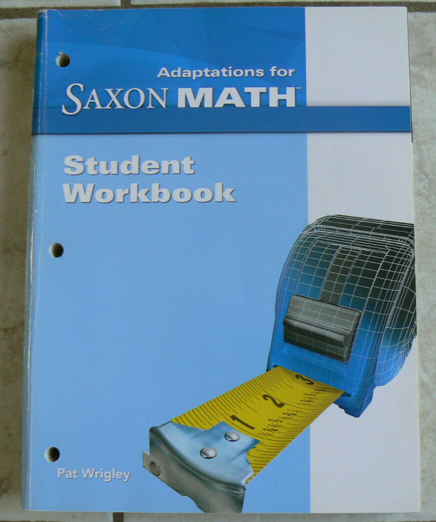 Saxon MATH, gr.5/5th Workbook only, 16 pages missing (of 792!)
