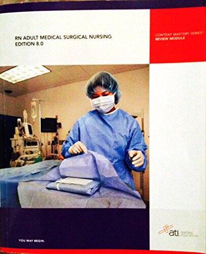 RN Adult Medical Surgical Nursing, Edition 80 – Paperback – GOOD