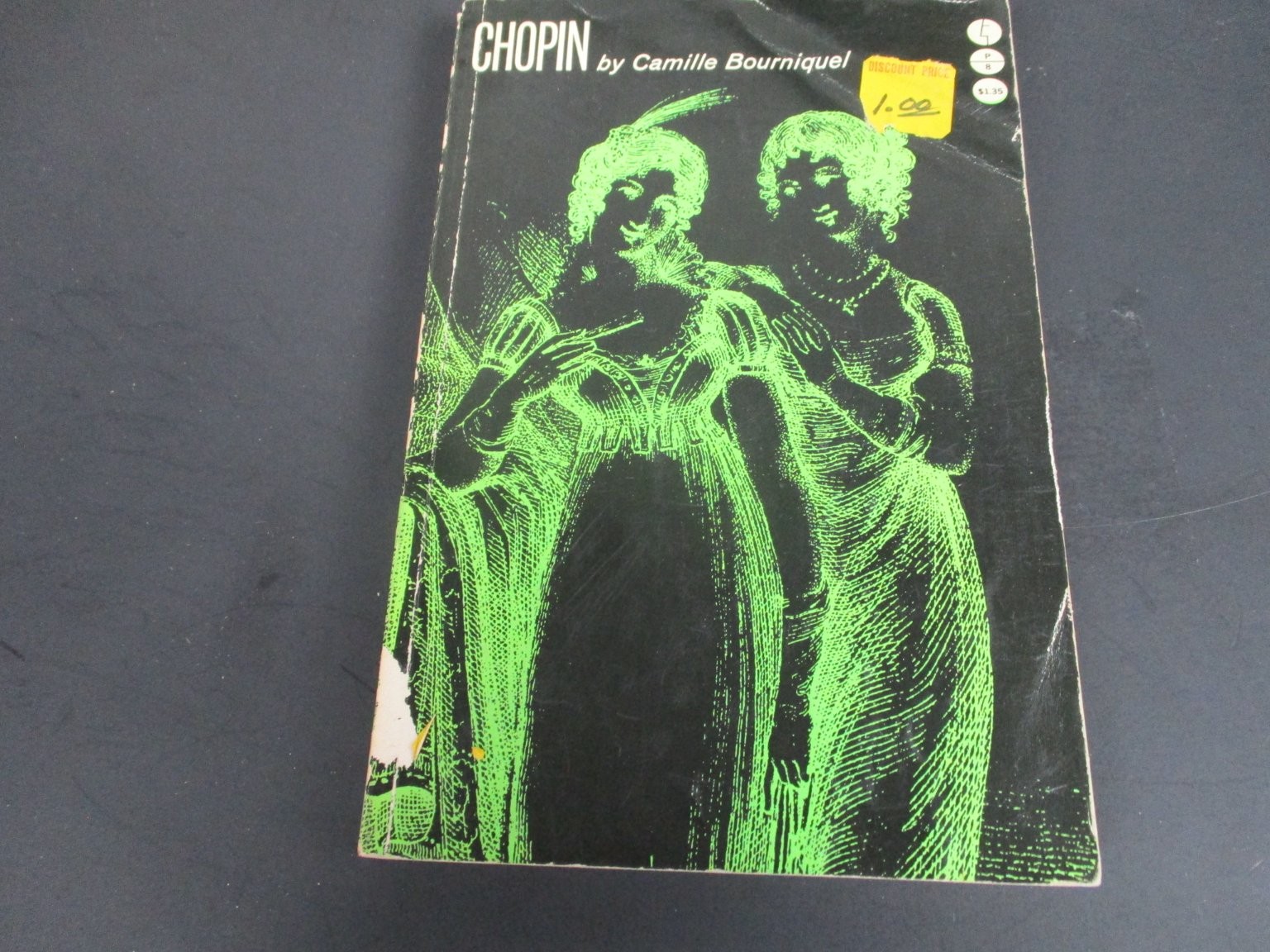 Chopin Camille Bourniquel 1960 Evergreen Profile Book 8 Biography Grove Press