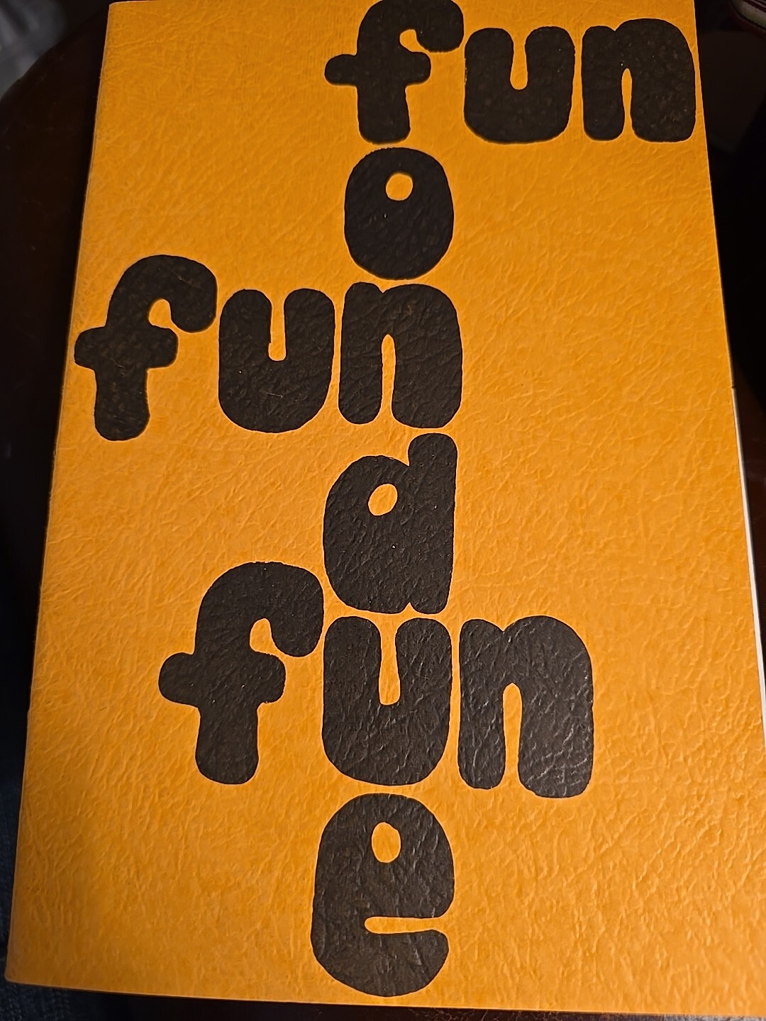 Vintage FUN FUN FUN Fondue Recipe Booklet East Ohio Gas Co 12 pages