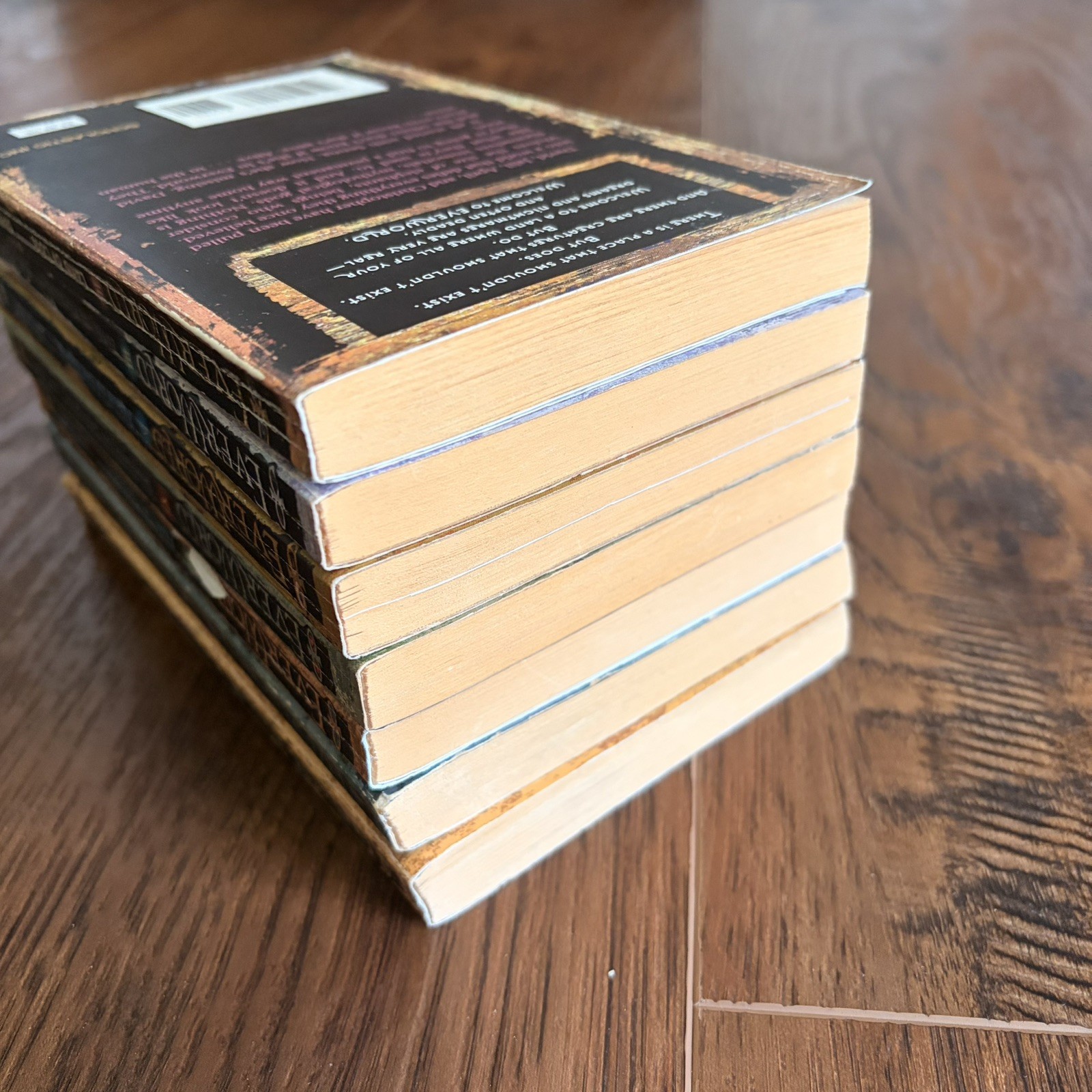 Everworld 7 Book Lot Set K.A. Applegate books 2-8 of series