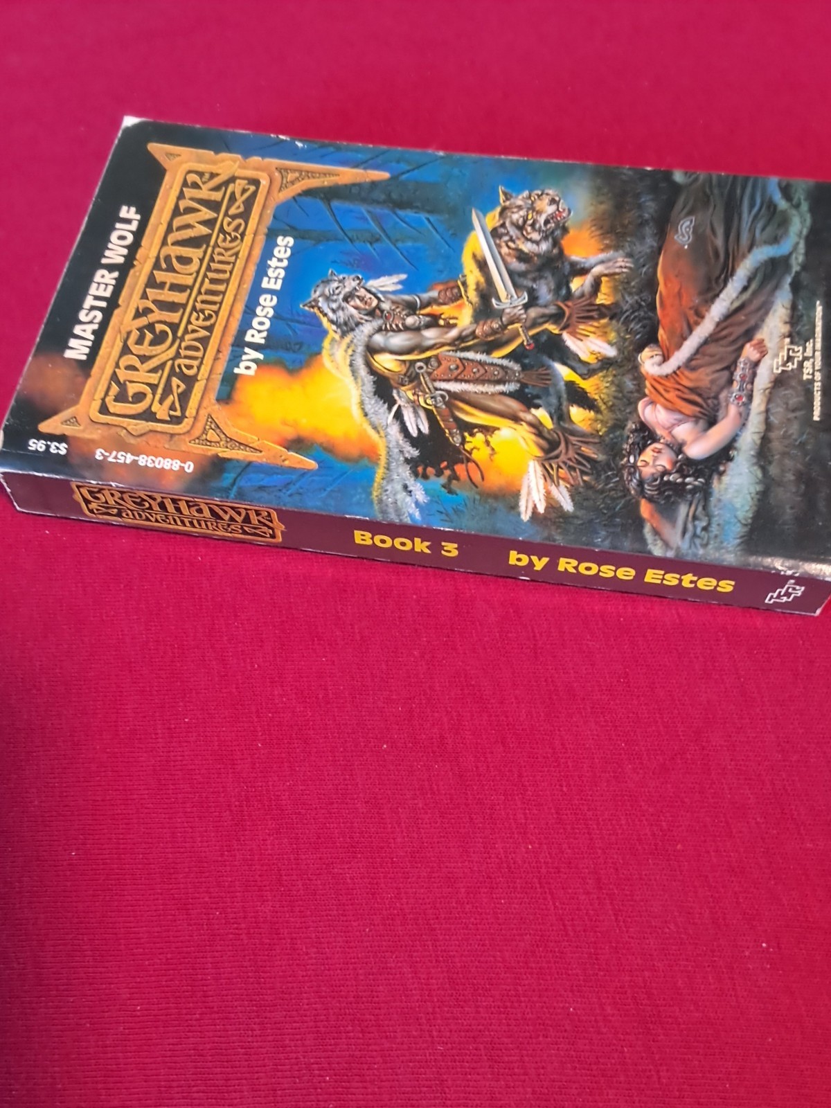 Master Wolf-Greyhawk Adventures book #3 by Rose Estes 1987 First Paperback