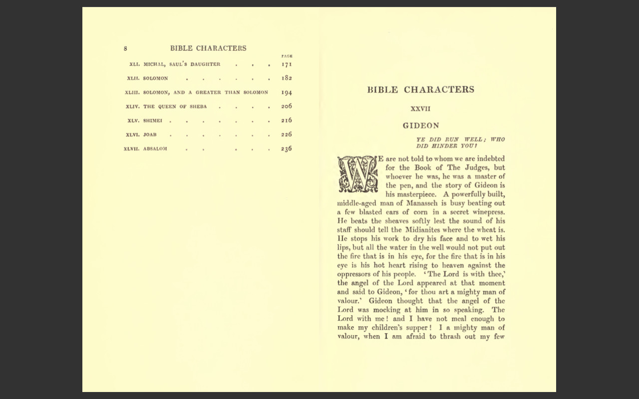 BIBLE CHARACTERS by Alexander Whyte-Bible Commentary-ALL 6 VOLUMES- E-Book on CD