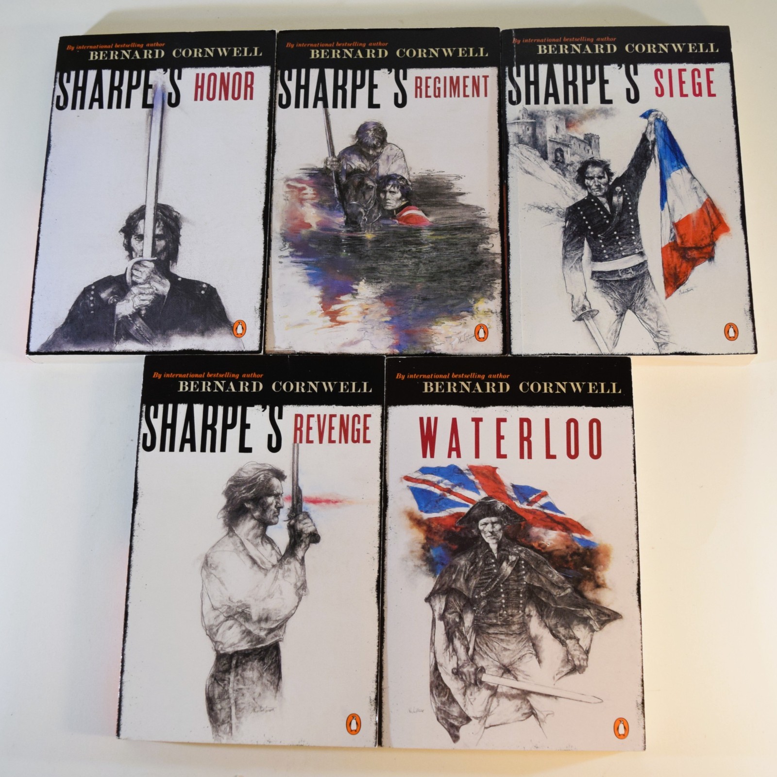 Complete Series Set SHARPE 1-22 – Bernard Cornwell Military Fiction Lot Sharpe’s