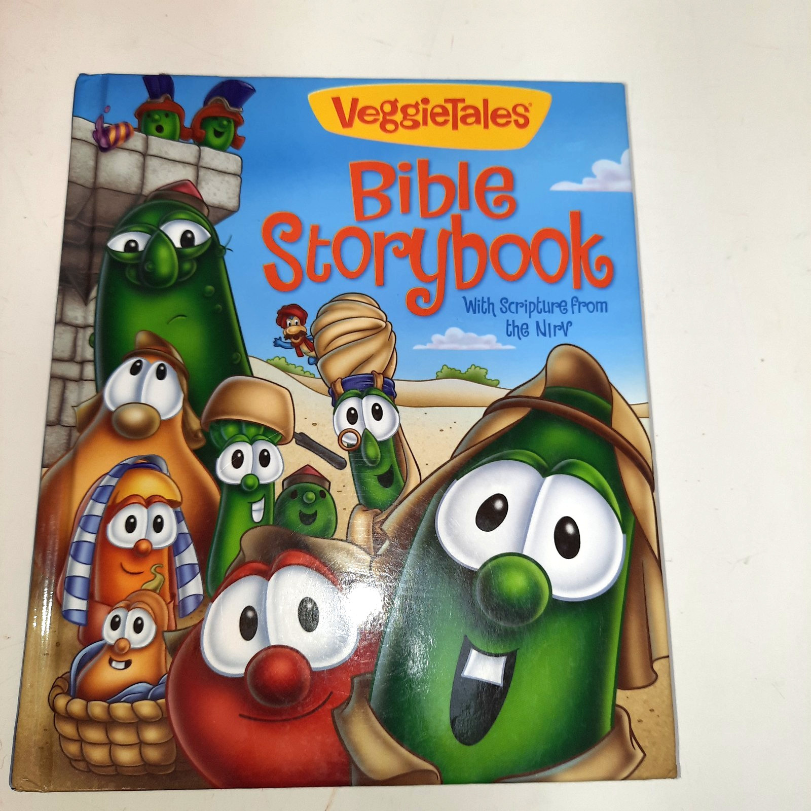 Veggie Tales Bundle: Puzzler Game, Books, Dictionary, Bible Storybook