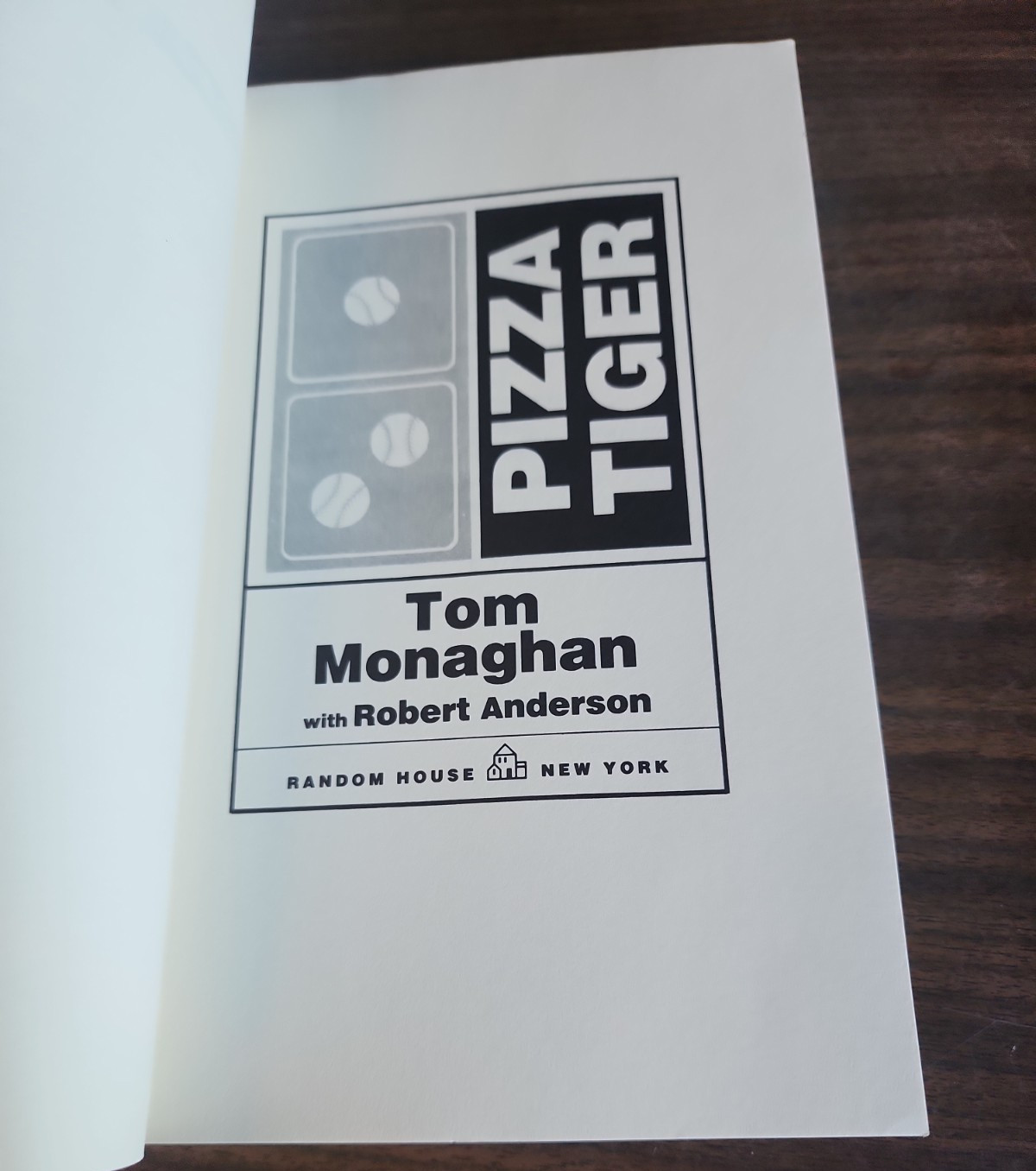 Pizza Tiger by Thomas Monaghan and Robert Anderson – Trade Paperback