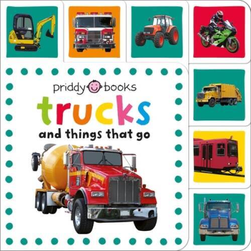 Mini tab books: Trucks things that go – Board book By Priddy, Roger – GOOD