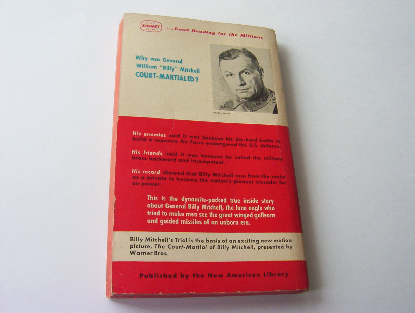 GENERAL BILLY MITCHELL 1956 ROGER BURLINGAME ORIGINAL PHOTOS MOVIE TIE-IN