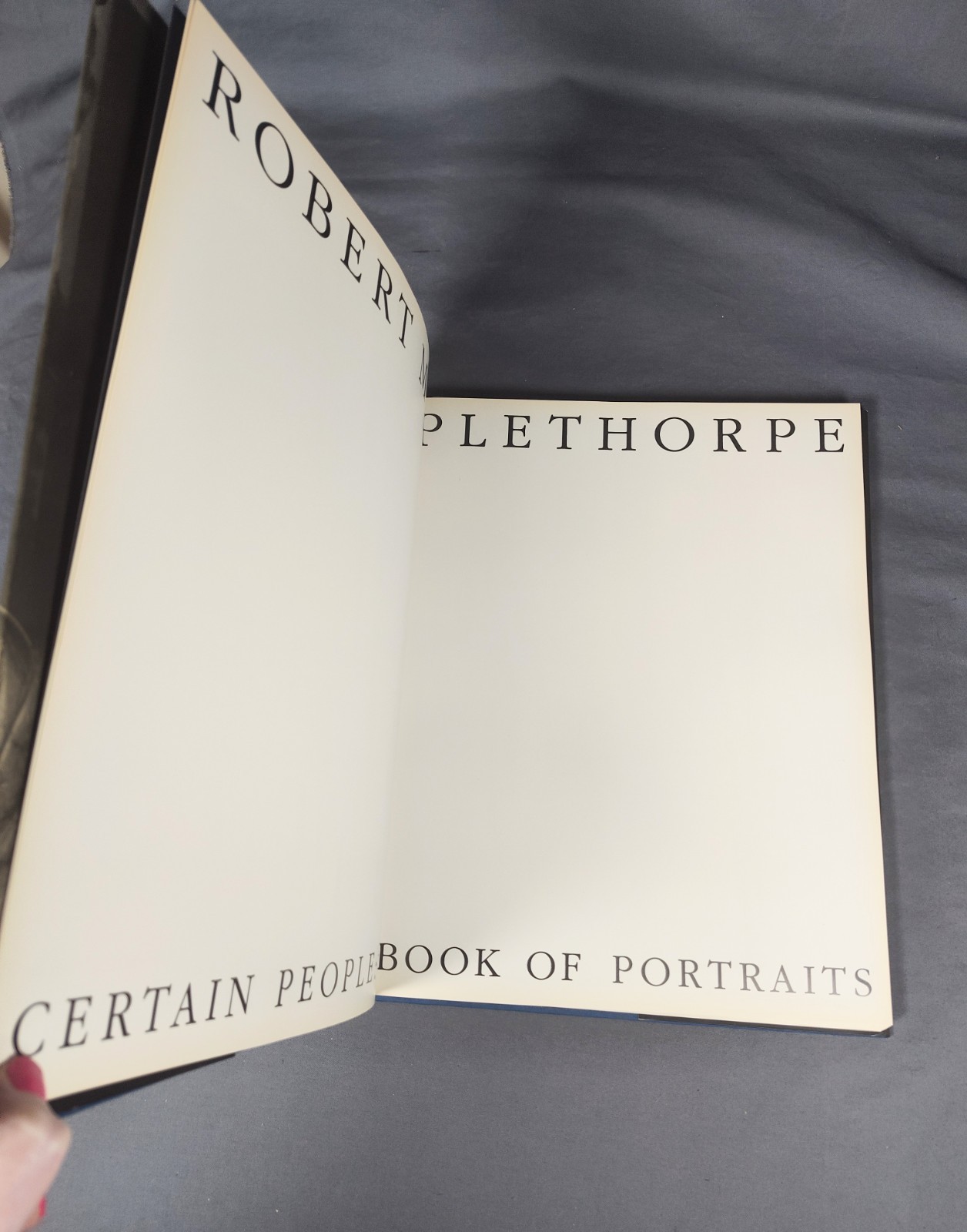 Robert Mapplethorpe: Certain People 1985 Twelvetrees Press First Edition 1/5000