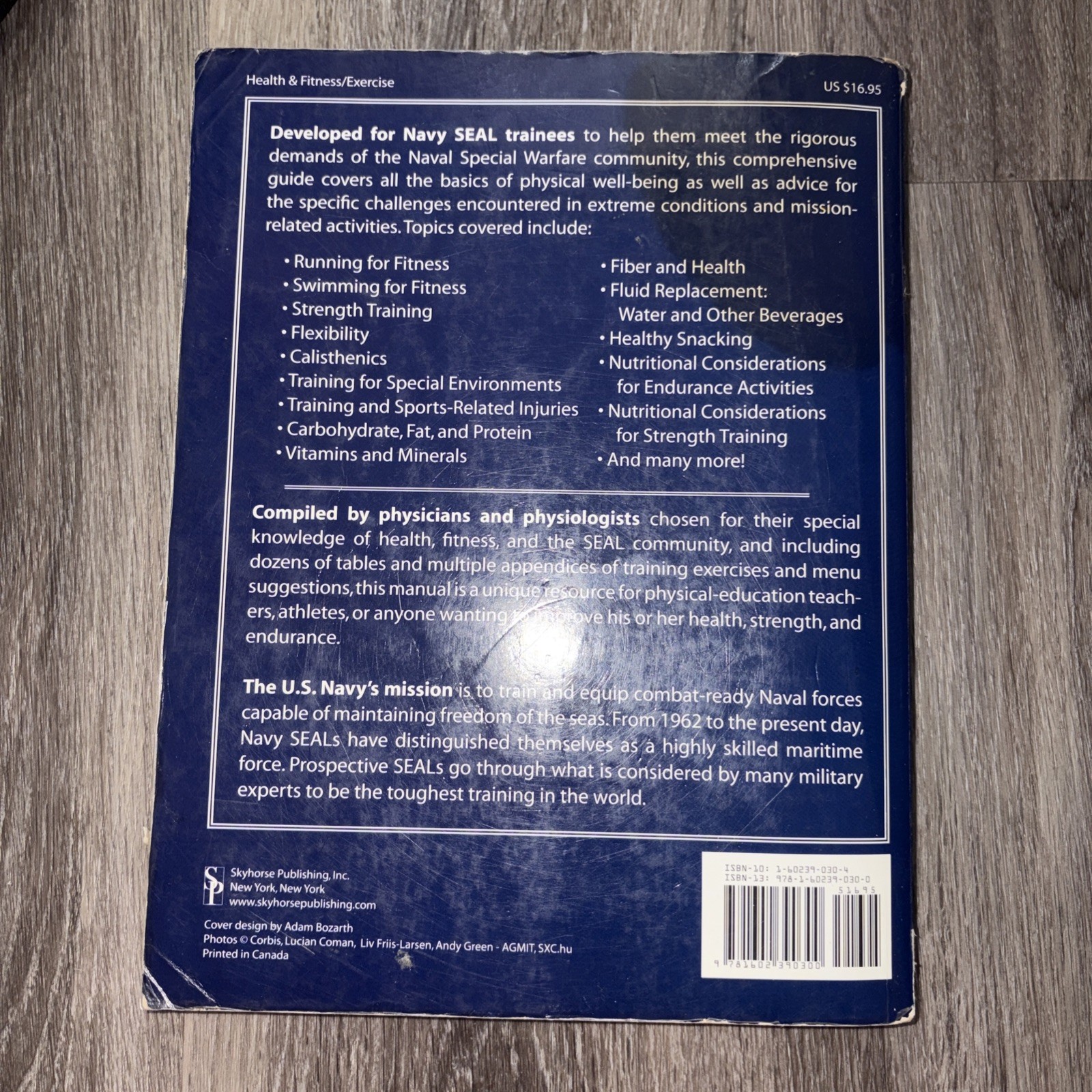 The U.S. Navy SEAL Guide to Fitness and Nutrition – Paperback – 496 Pages