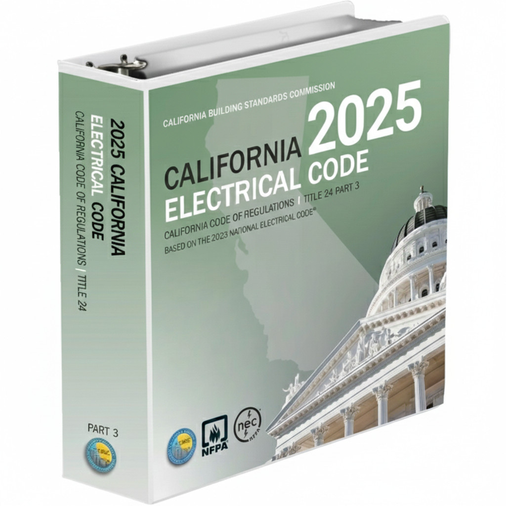 California Electrical Code (2025) – ISBN 978-1455932412