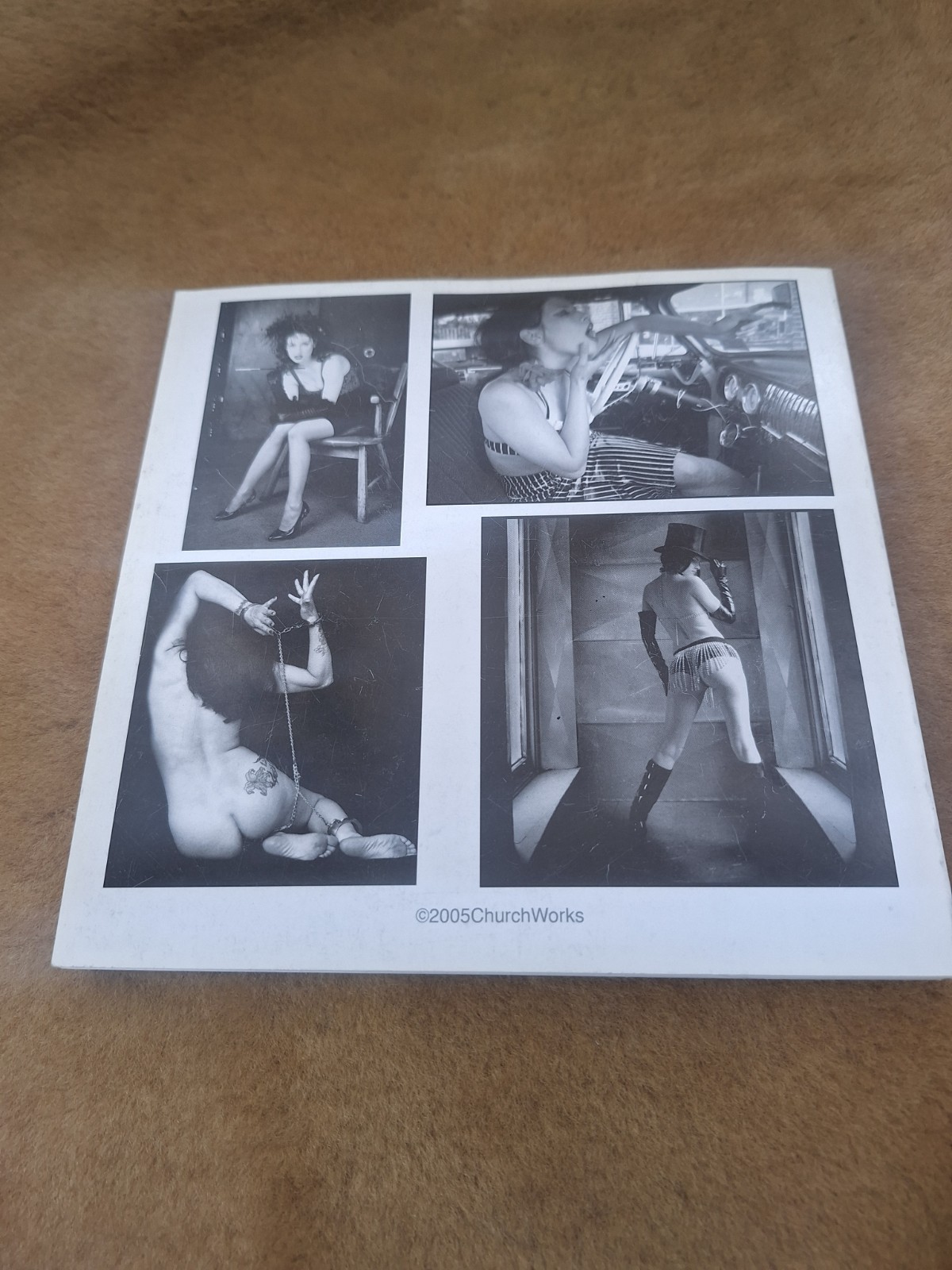 GOOD LUCK IN HELL Signed by LC GROVESCHURCH Rare Photography Erotica Book 1/500