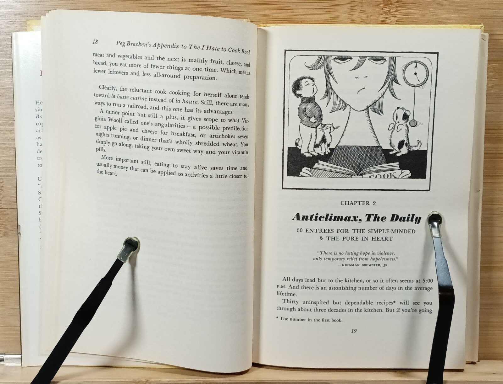 Appendix to the I Hate to Cook Book with over 140 Recipes and 323 Afterthoughts