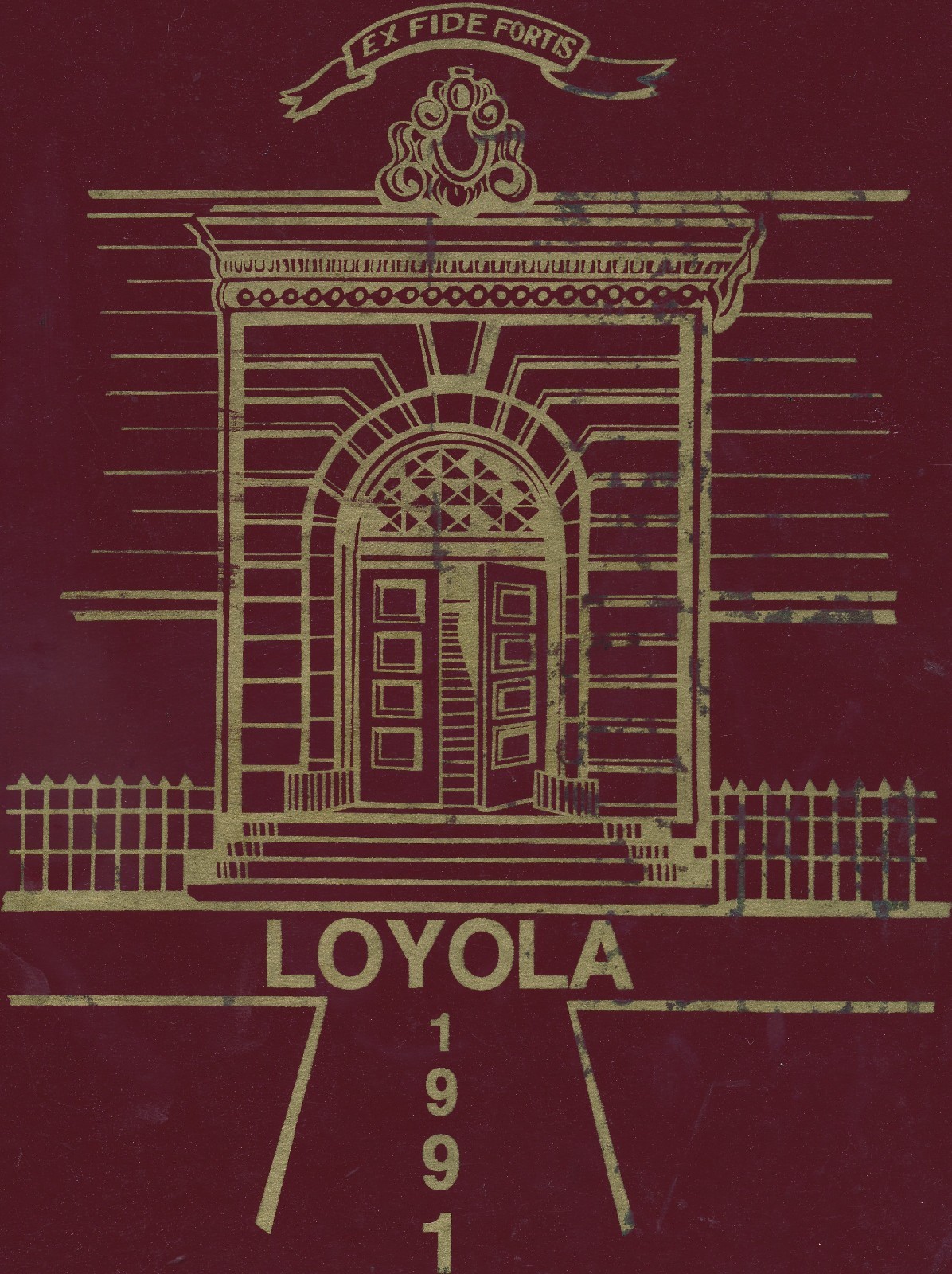 New York NY Loyola High School yearbook 1991