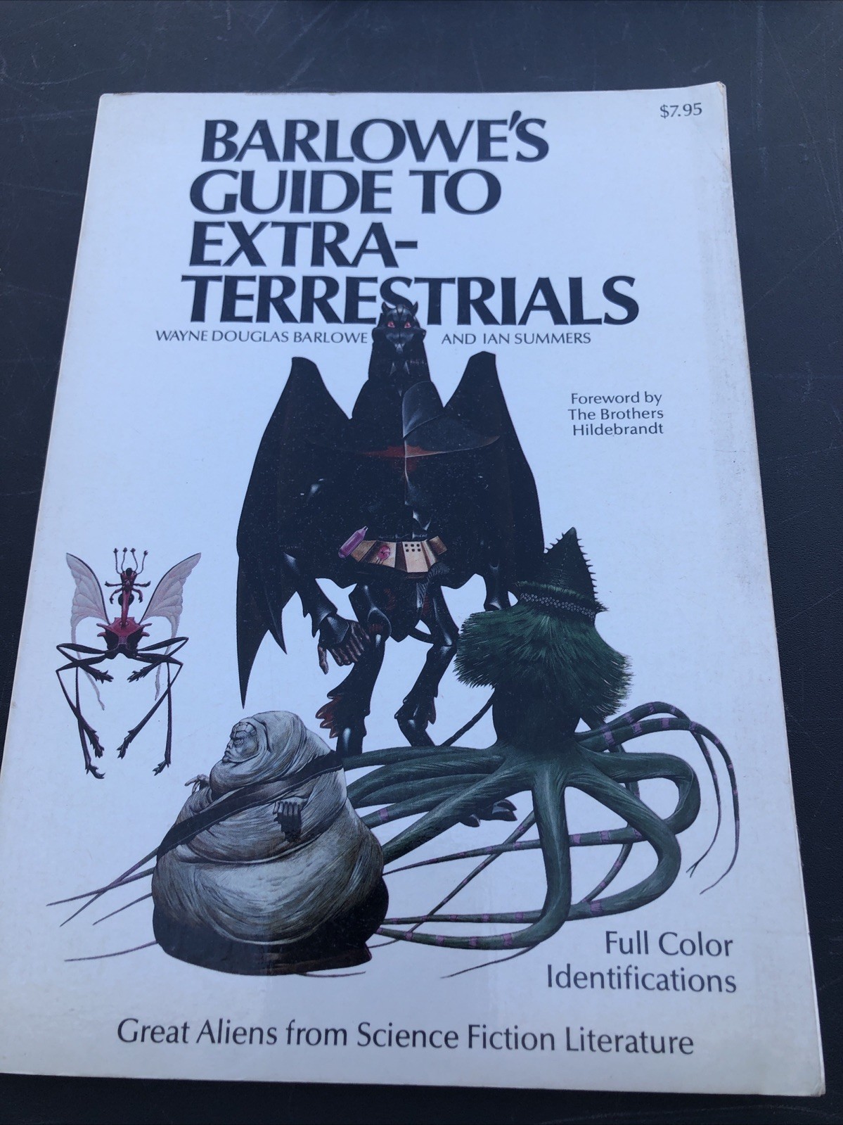 Barlowe’s Guide to Extraterrestrials by Wayne D Barlowe 1979 First edition PB