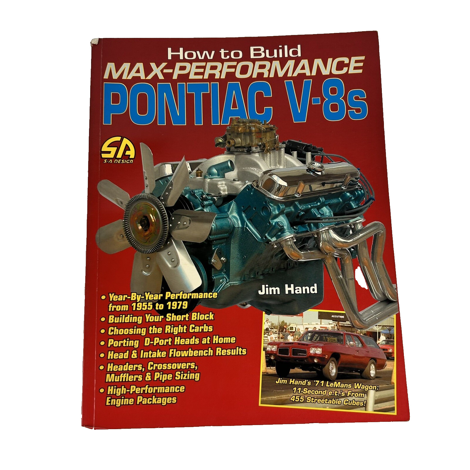 How To Build Max Performance Pontiac V-8s Catalog Magazine 2004 Jim Hand Cartech
