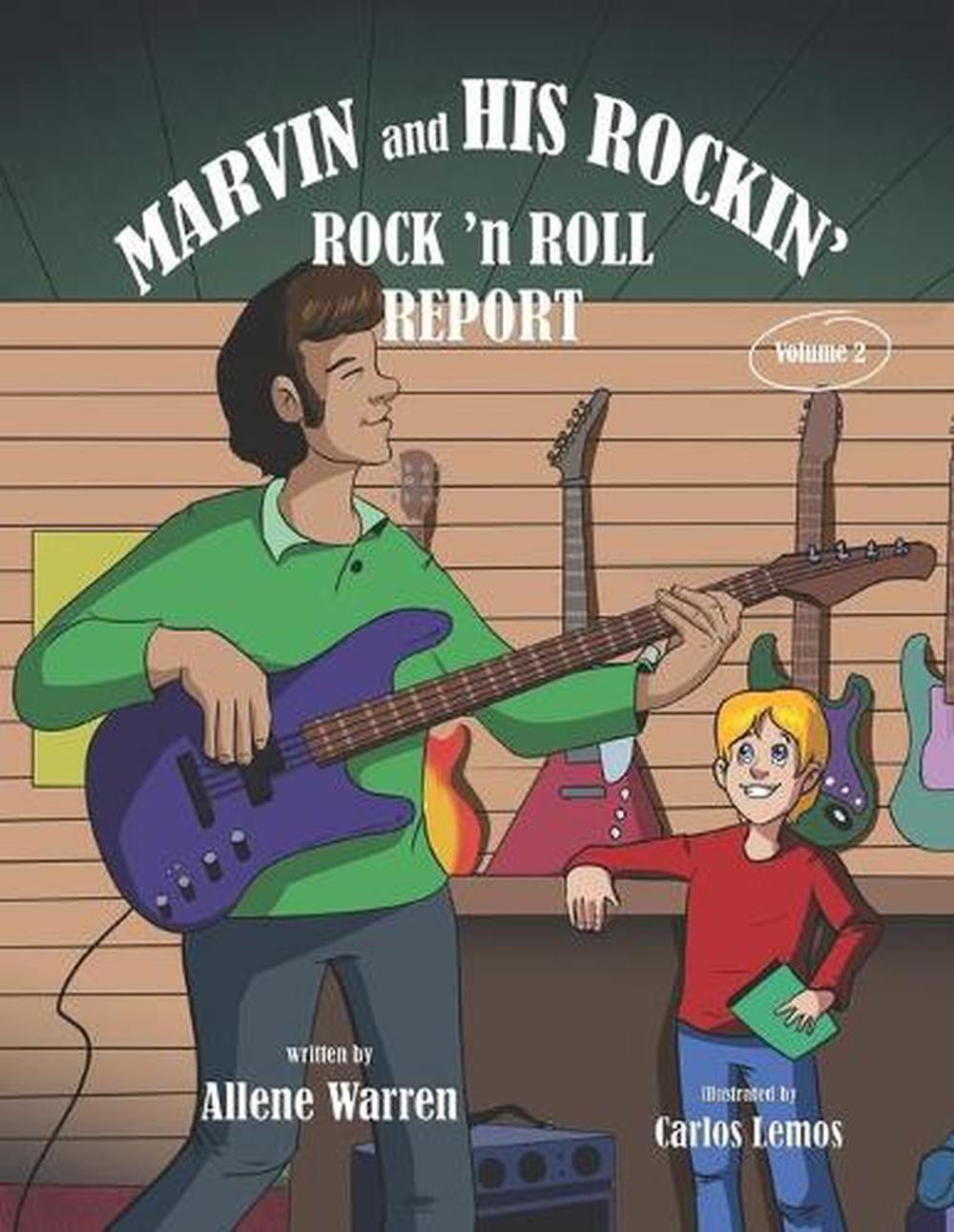 Marvin and His Rockin’ Rock ‘n Roll Report by Allene Warren (English) Paperback