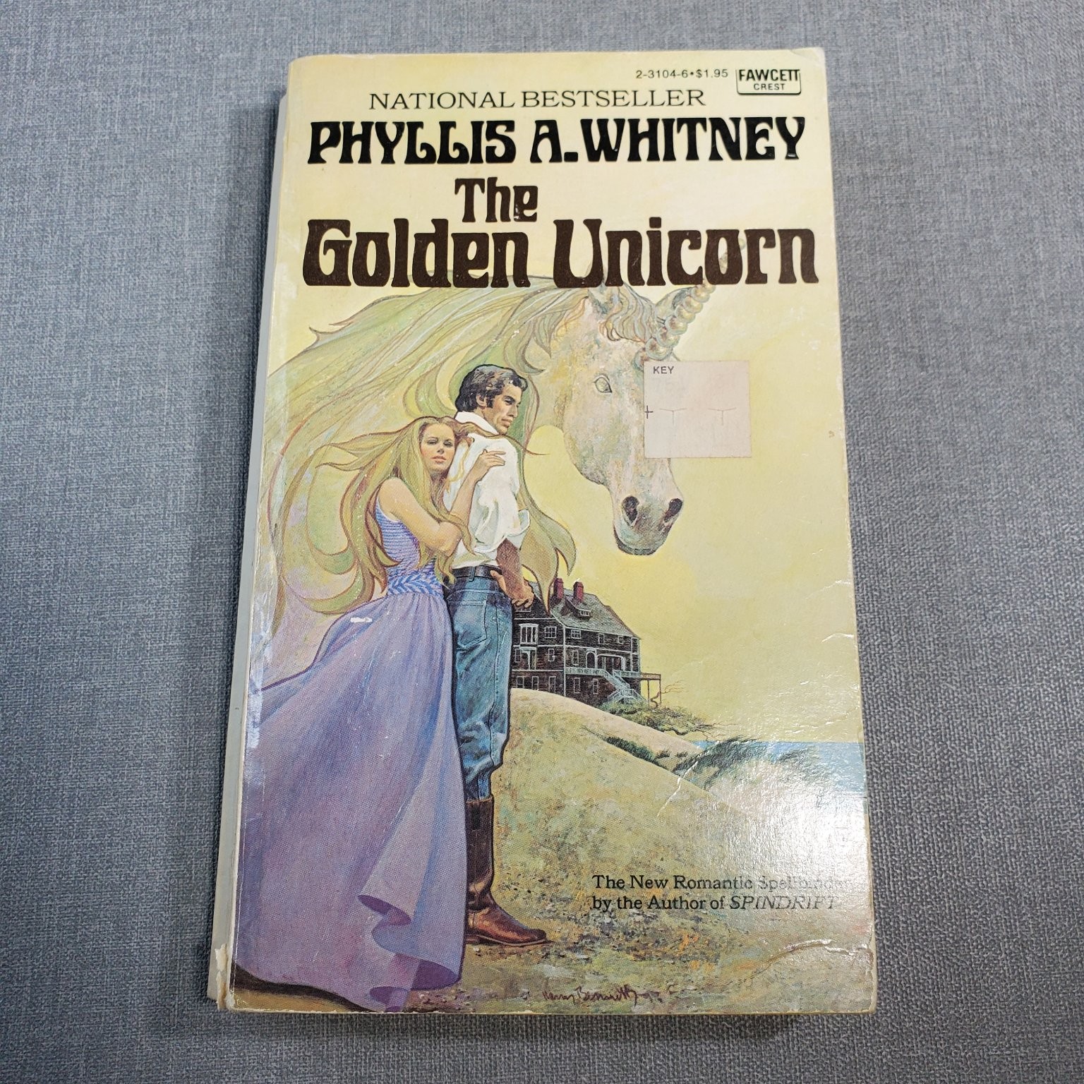 The Golden Unicorn Phyllis A. Whitney 1976 Romantic Suspense Mystery Fawcett