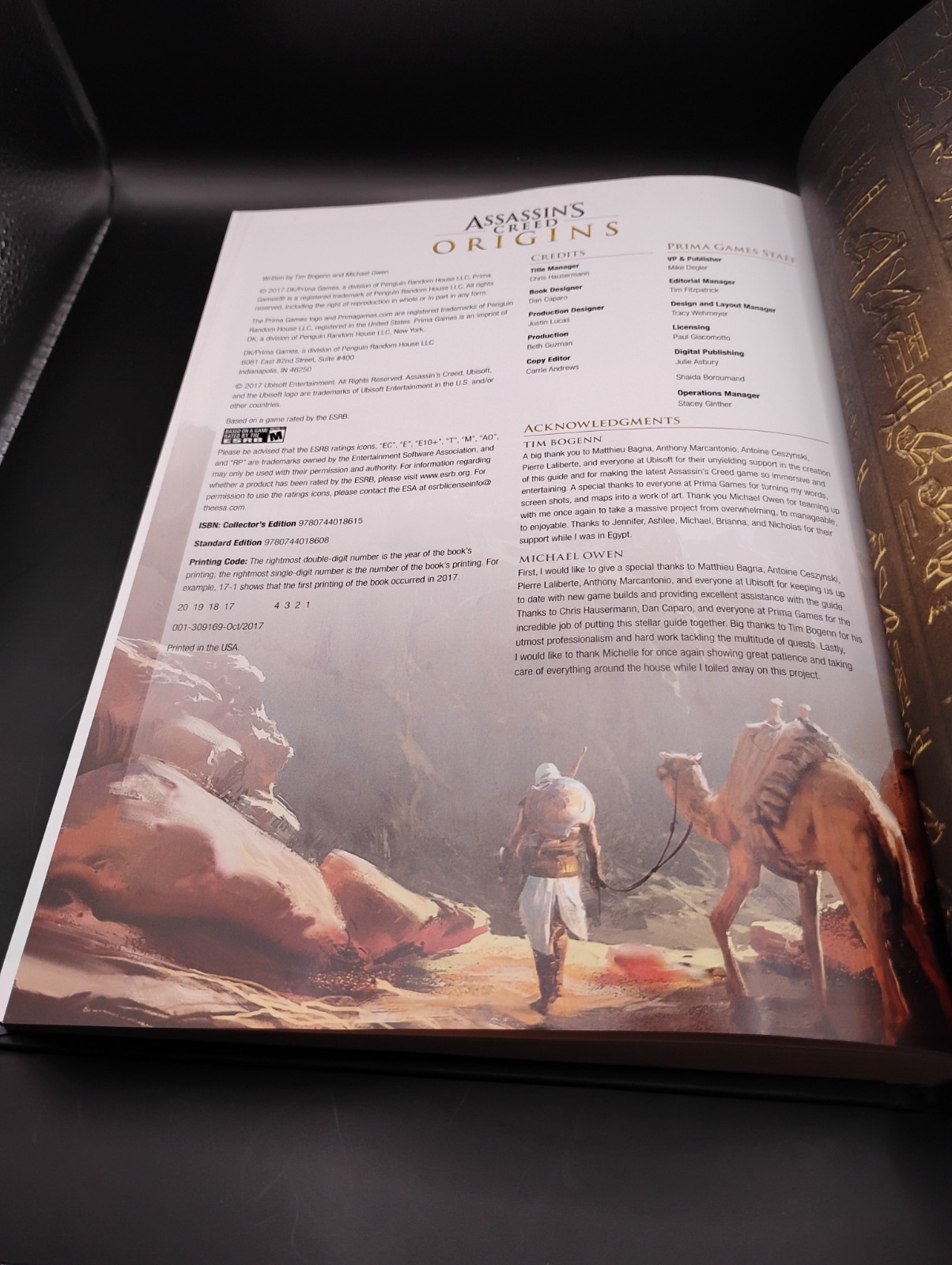 Assassin’s Creed Origin w/ map Unity Collectors Ed. HC Strategy Guide, Fallout76