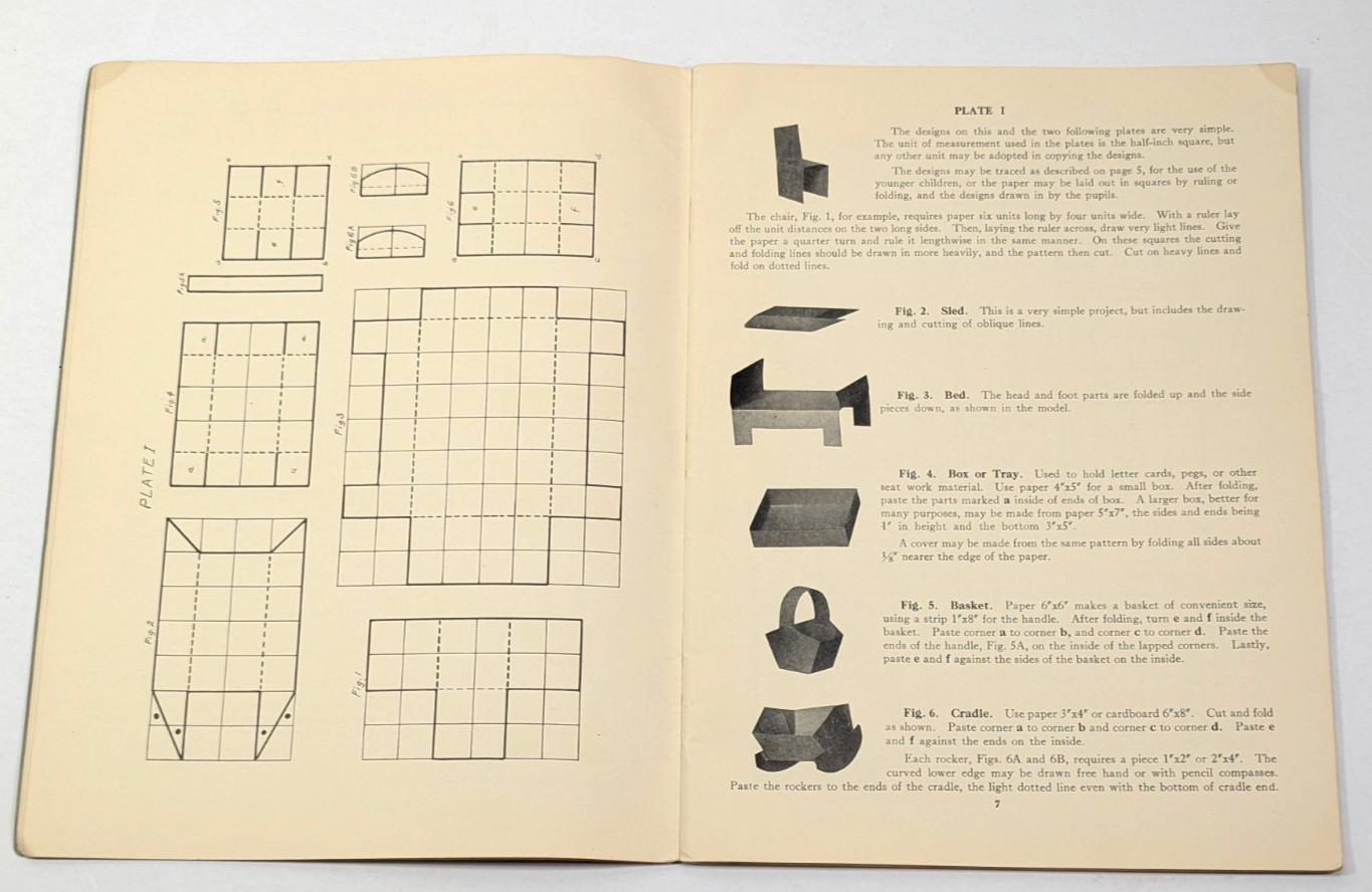 Simple Construction in Paper and Cardboard by Lincoln Goodhue 1922