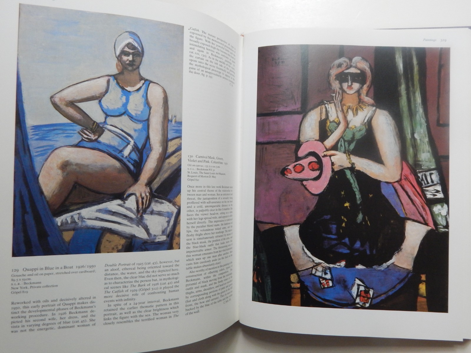 MAX BECKMANN A RETROSPECTIVE art exhibition catalog St Louis 1984 1E HC