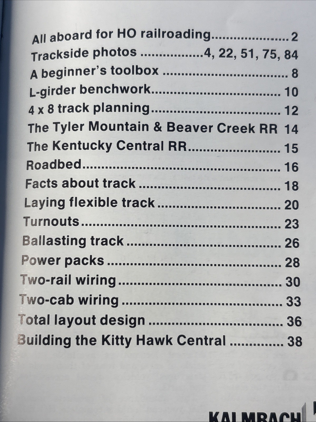 Practical Guide To HO Model Railroading from Model Railroader Magazine 1996 FS