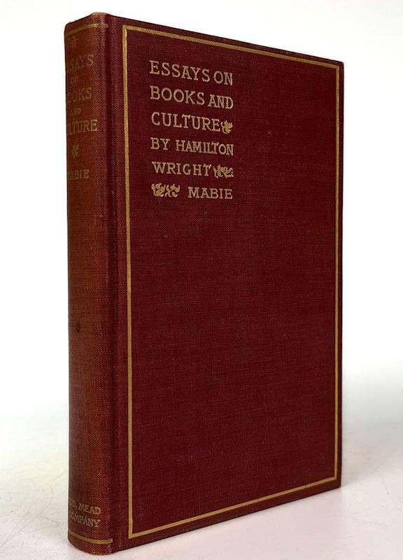 Essays on Books and Culture