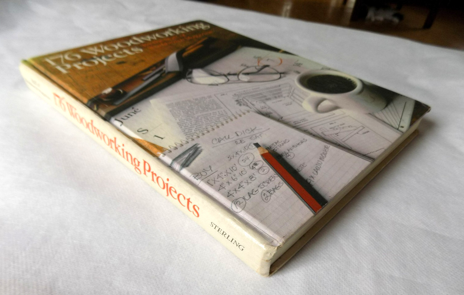 176 Woodworking Projects Workbench Staff 1987 Illustrated Nonfiction Sterling
