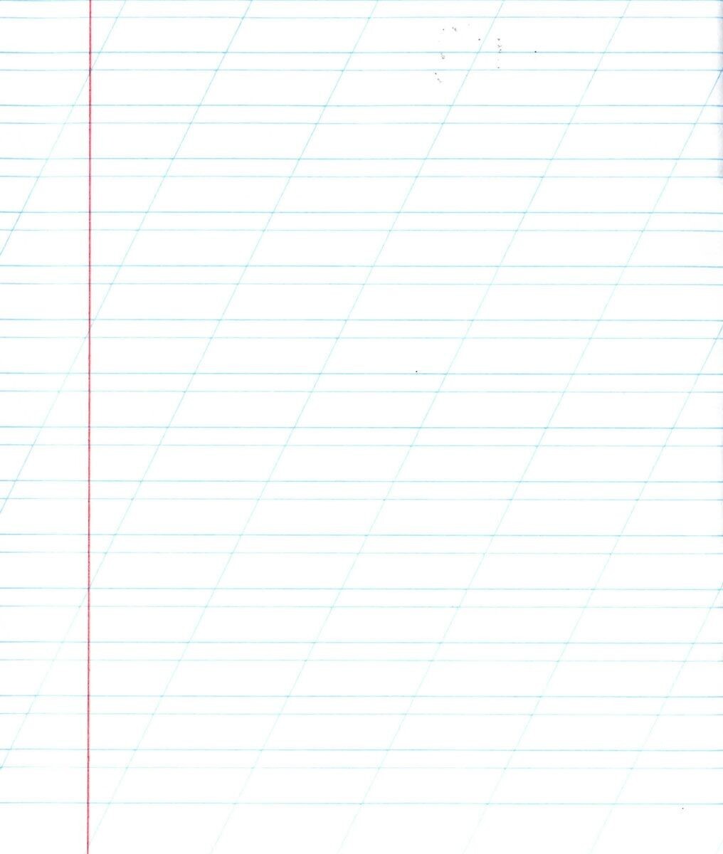 Russian School Notebook Lined Тетрадь 24 страницы косая линия с полями