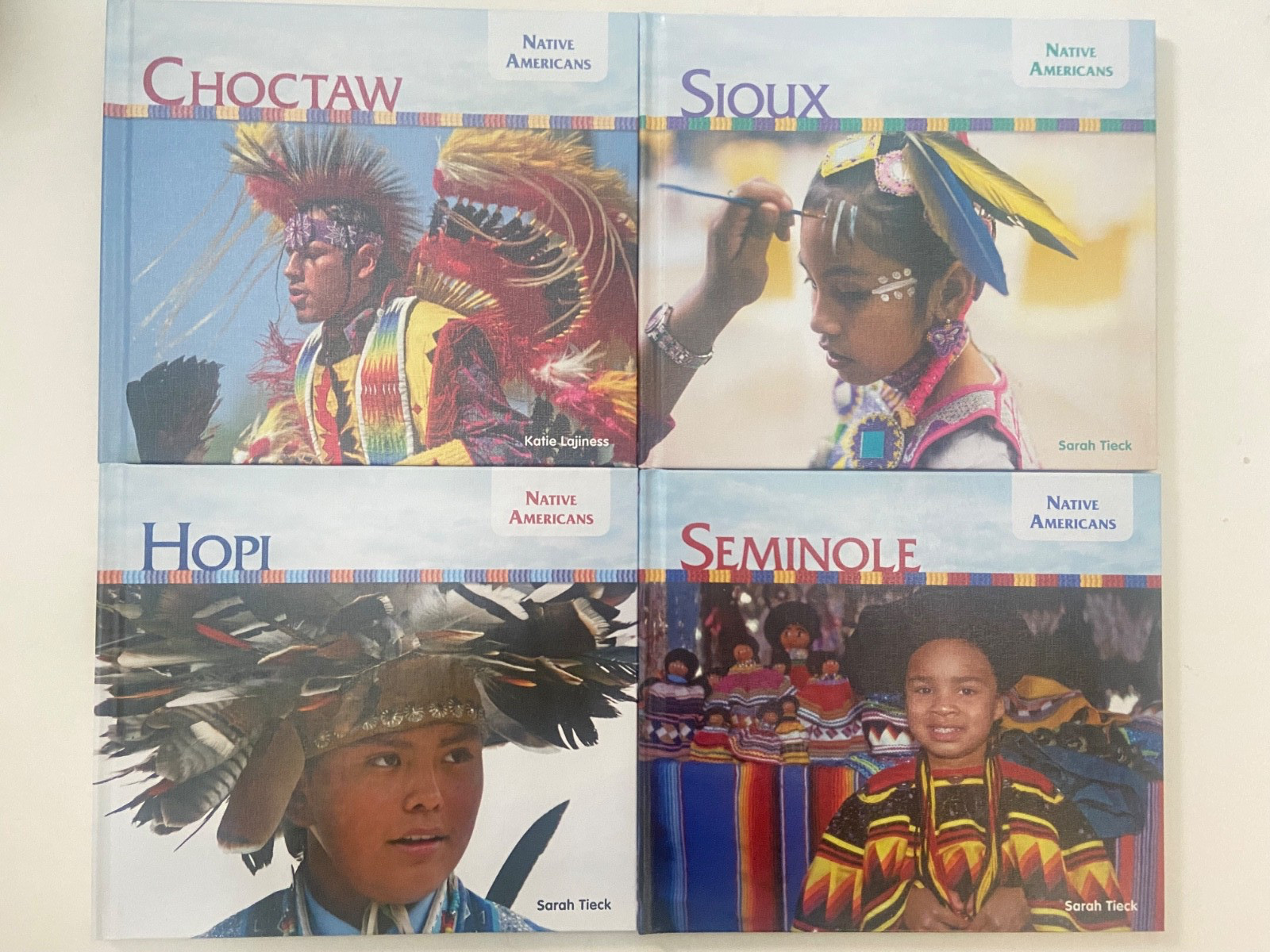 ABDO Publishing Native Americans 20 Hardcover Book Lot Big Buddy Books Sarah Tie