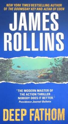 Deep Fathom – Mass Market Paperback By Rollins, James – GOOD