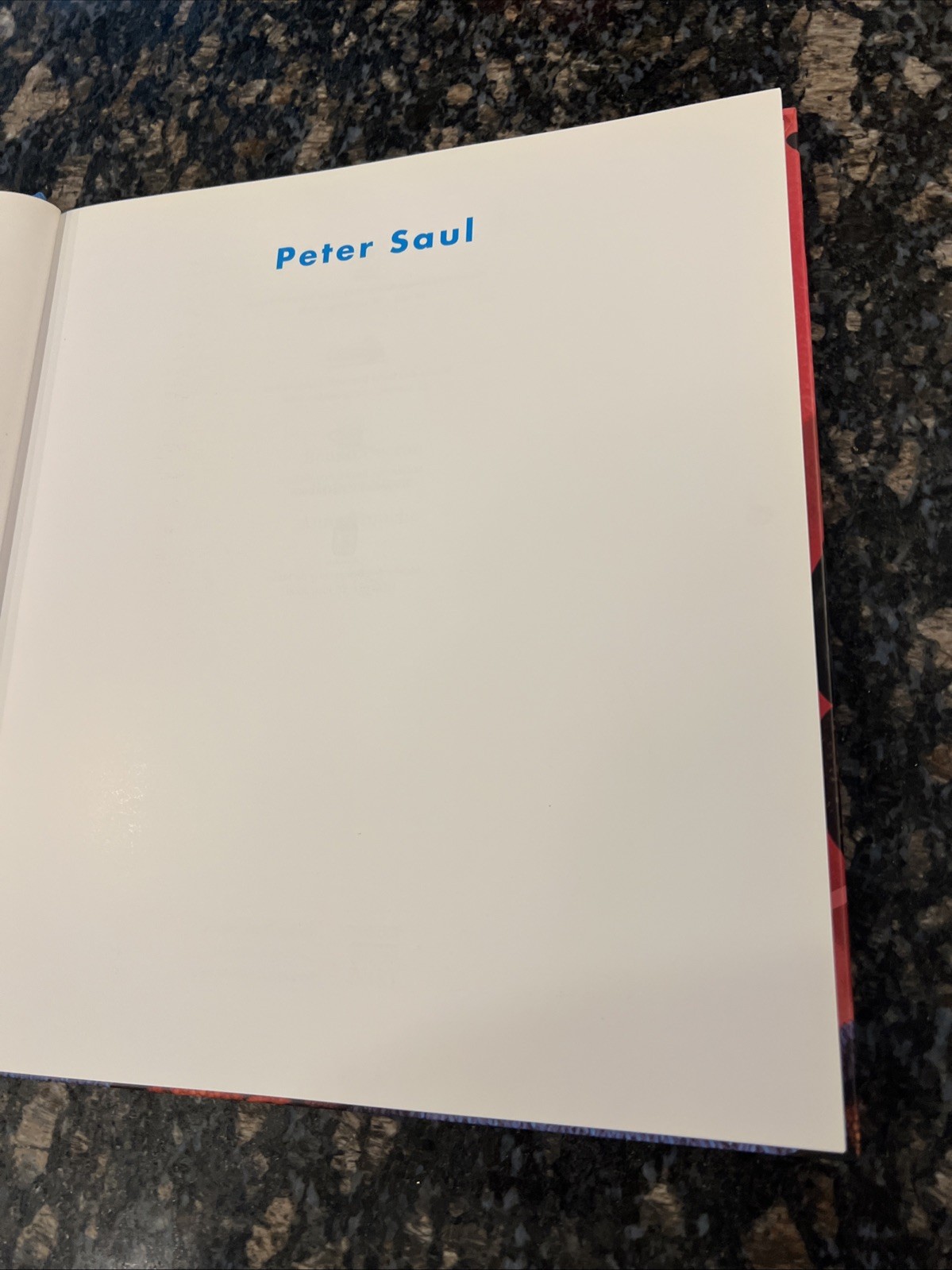 Peter Saul by Anne Tronche, Benoit Decron & Robert Storr 2006 HB SIGNED/Drawing