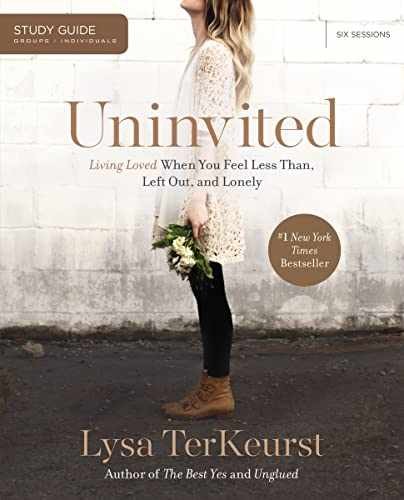 Uninvited Study Guide: Living Loved – Paperback, by TerKeurst Lysa – Very Good m