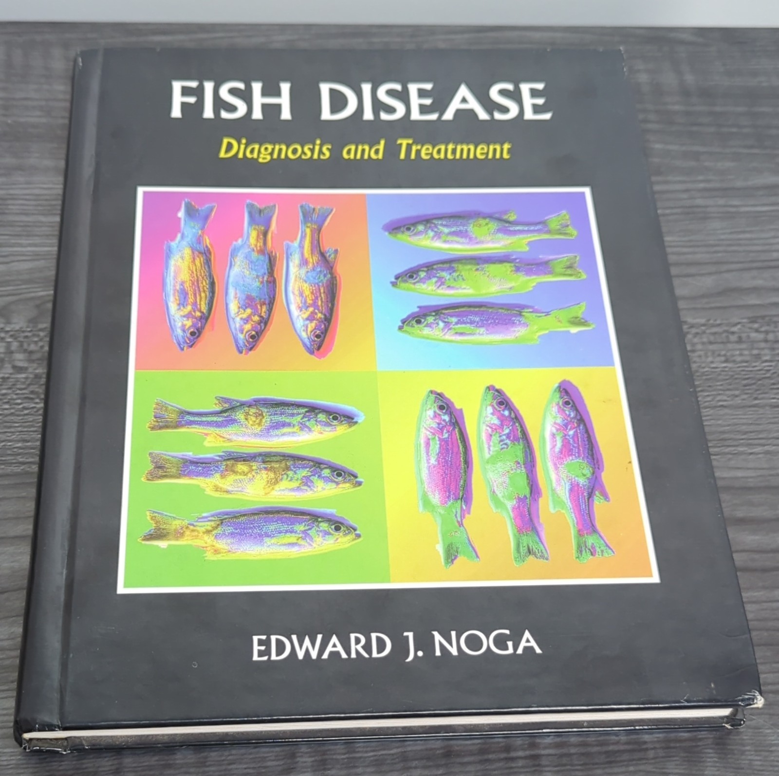 Fish Disease Diagnosis and Treatment Hardcover Illustrated 1995 Mosby Noga