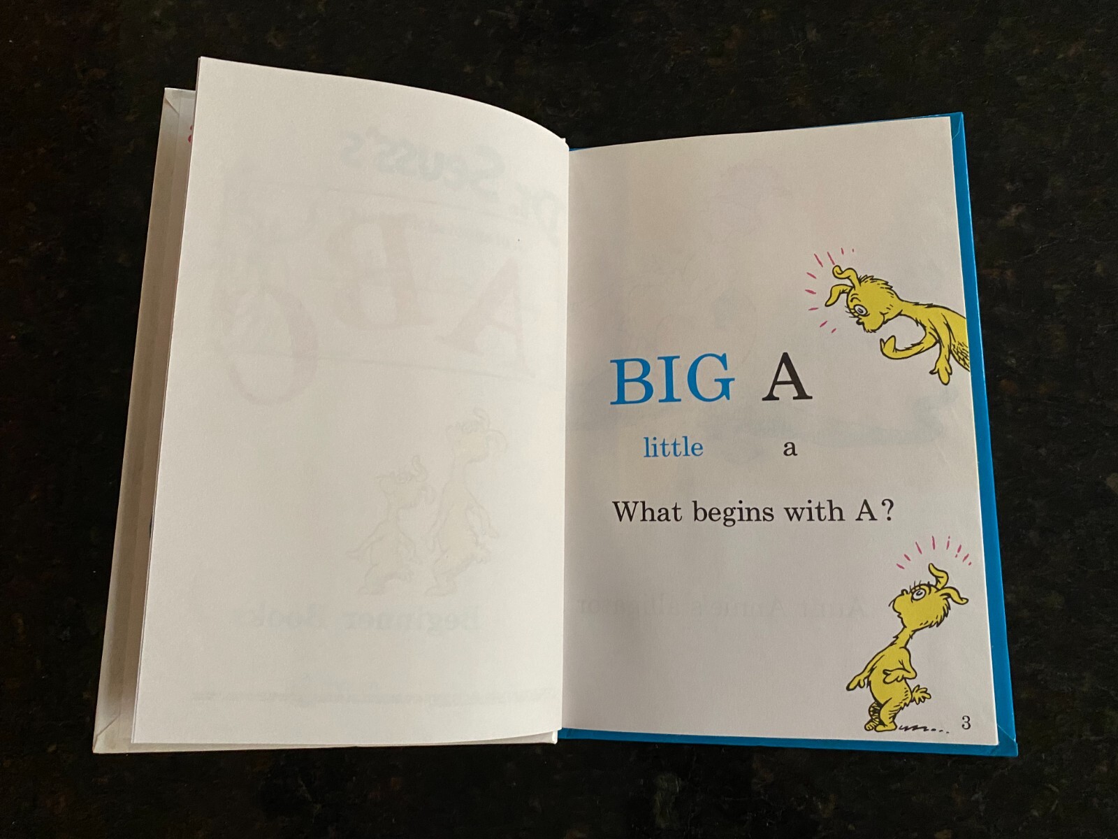 ABC Dr. Seuss Beginner Book Series Hardcover 6.25″ x 8.75″ #3