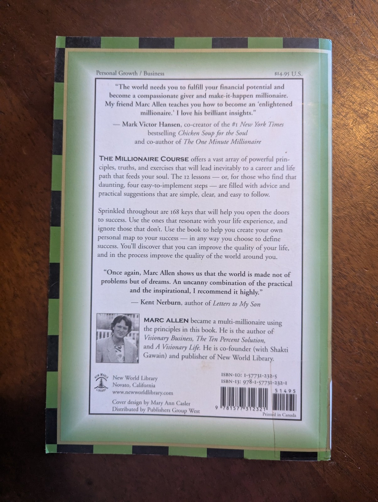 Millionaire Course : A Visionary Plan for Creating the Life of Your Dreams by…
