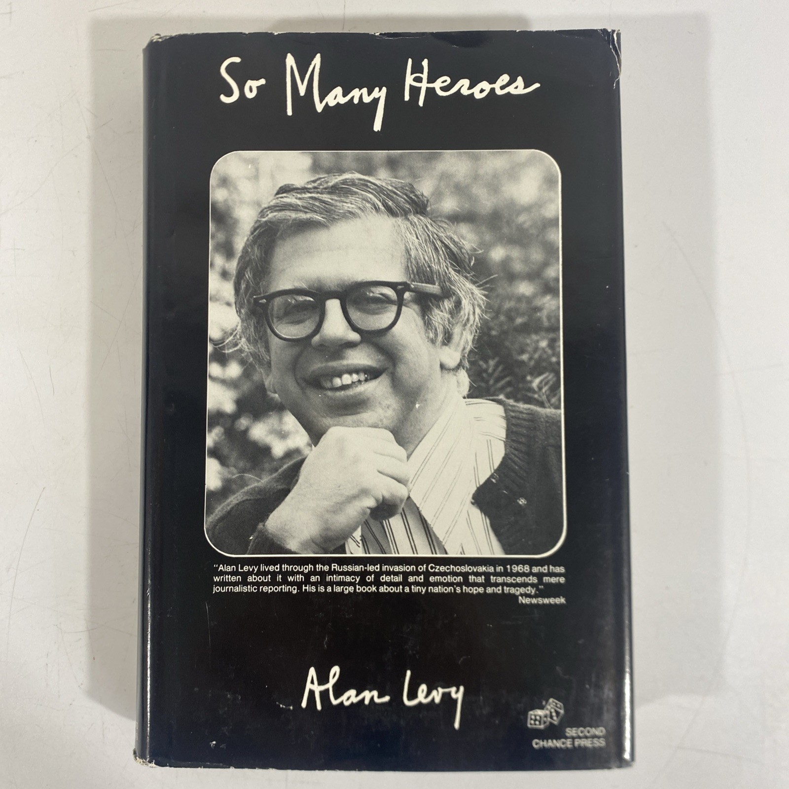 So Many Heroes Alan Levy Hardcover Dust jacket Signed 1972