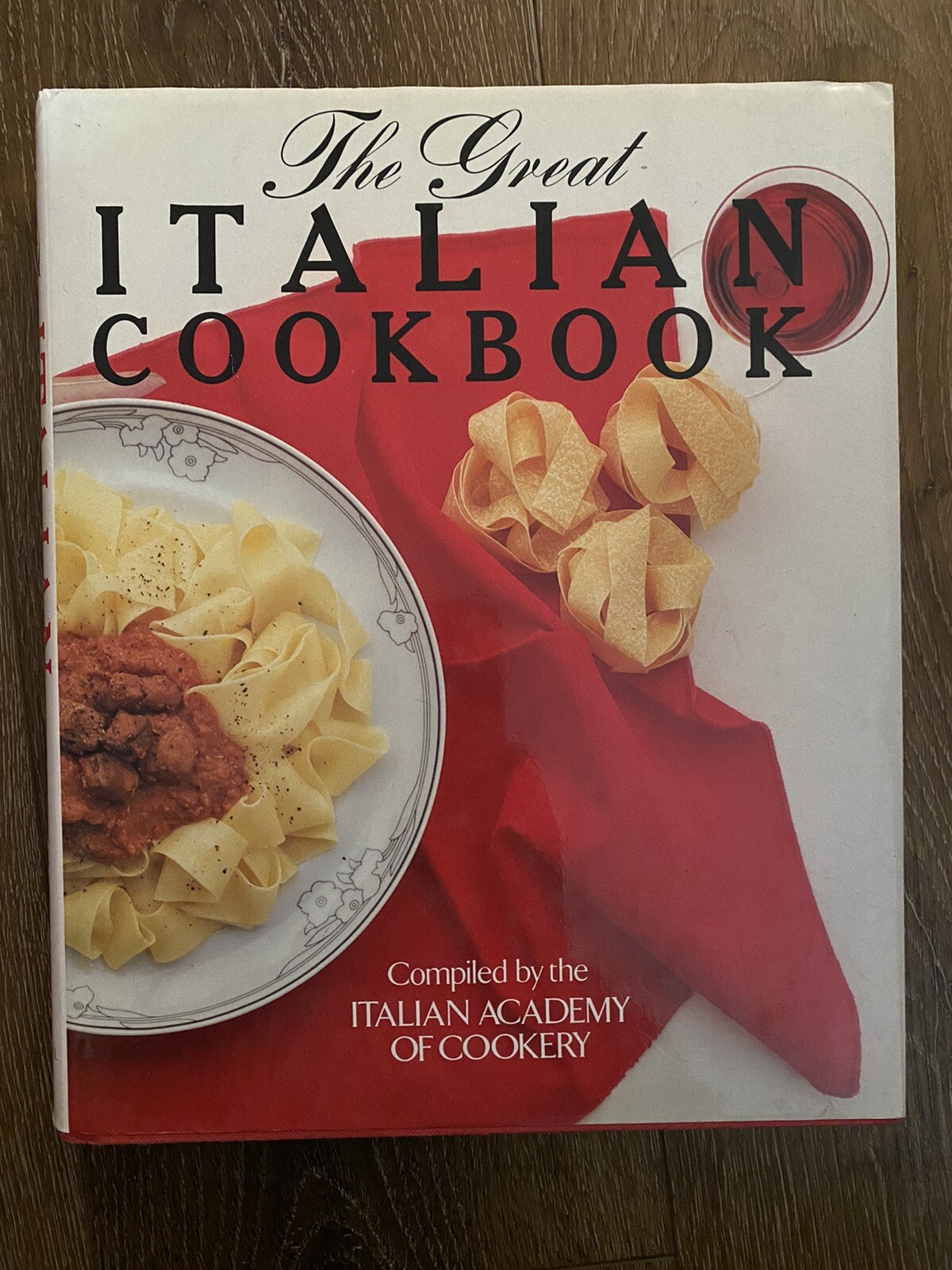 Vintage 1987 The Great Italian Cookbook Recipes Cooking 368 Pages Cook Book