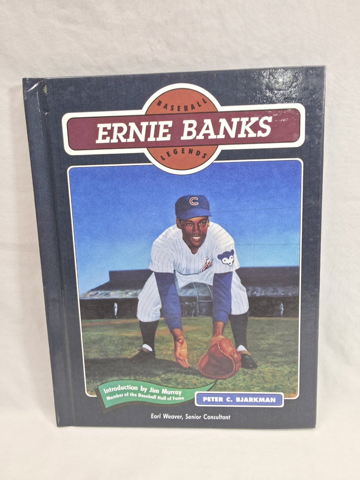 Ernie Banks – Baseball Legends Series – Hardback Book Peter Bjarkman