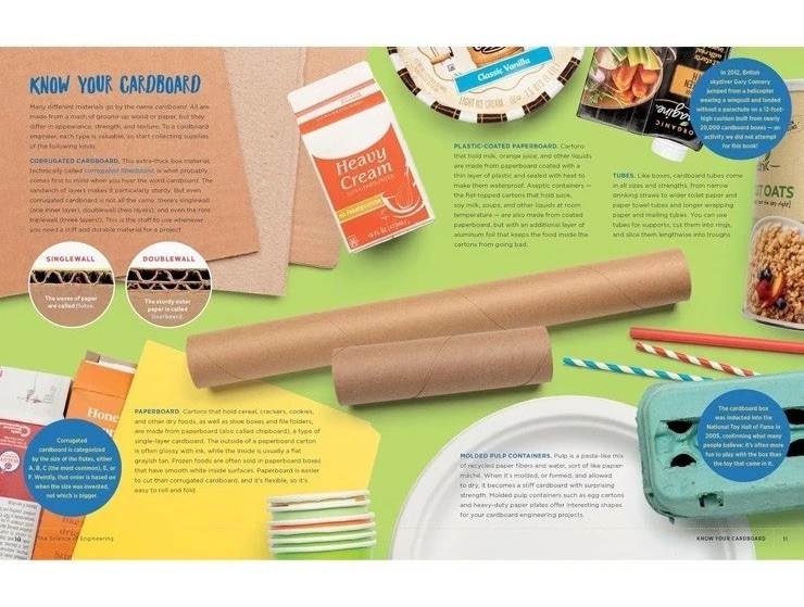 Cardboard Box Engineering: Cool, Inventive Projects for Tinkerers, Makers