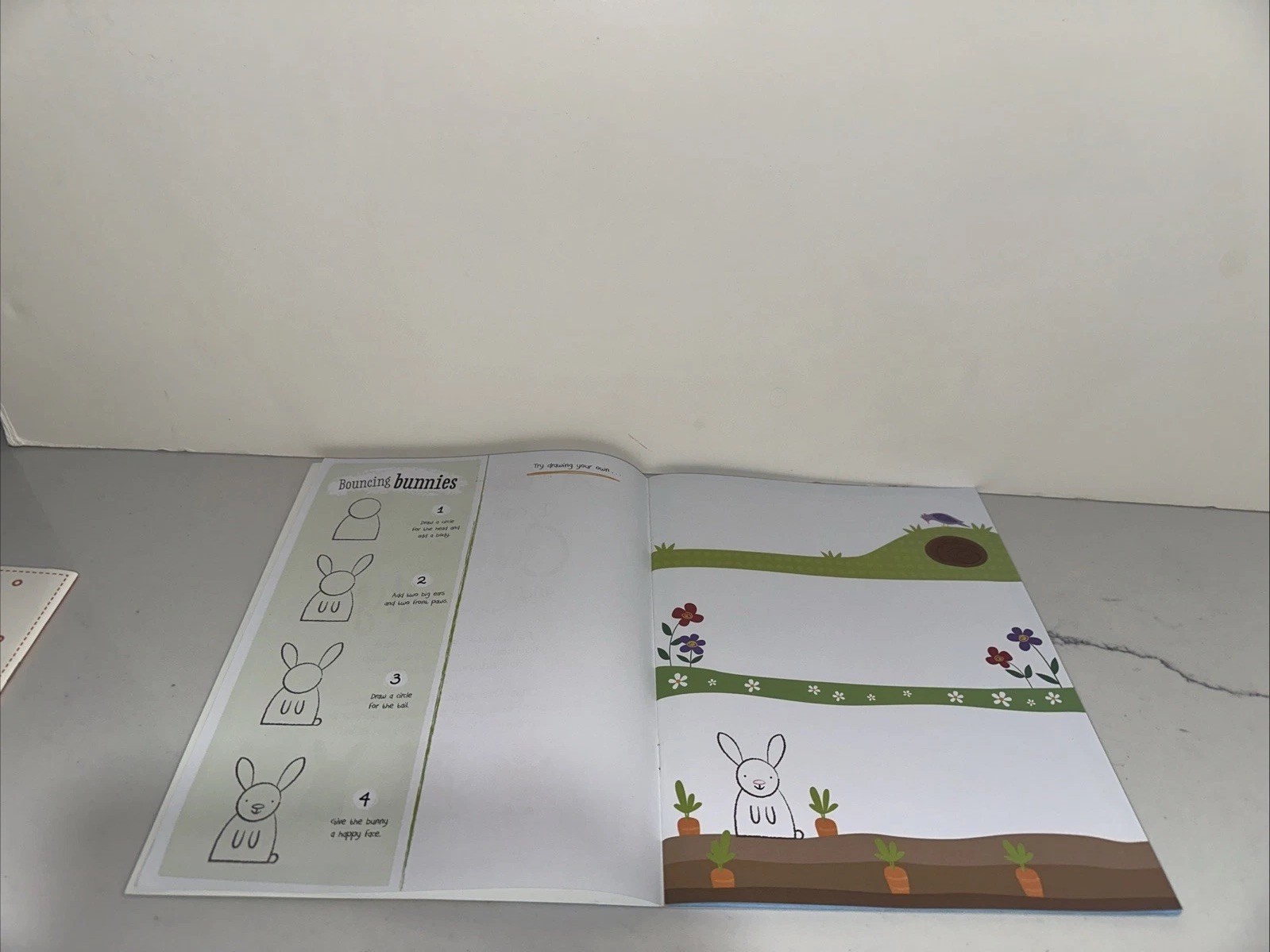 Lot of 4 My First I Can Draw Bugs, Cute & Cuddly, Farm Animals & Safari Animals
