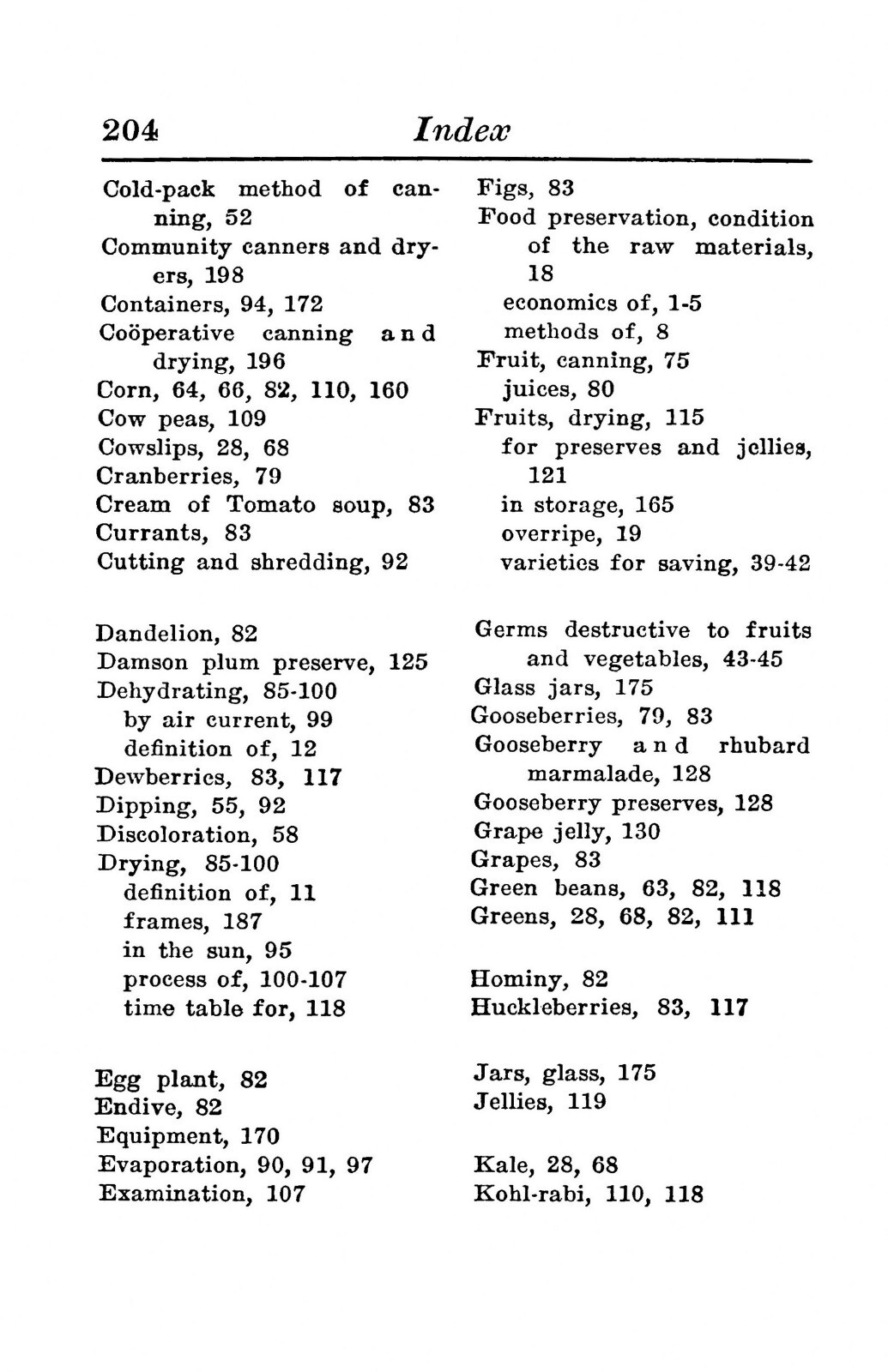 1918 Save It For Winter Canning Book 216 Pages