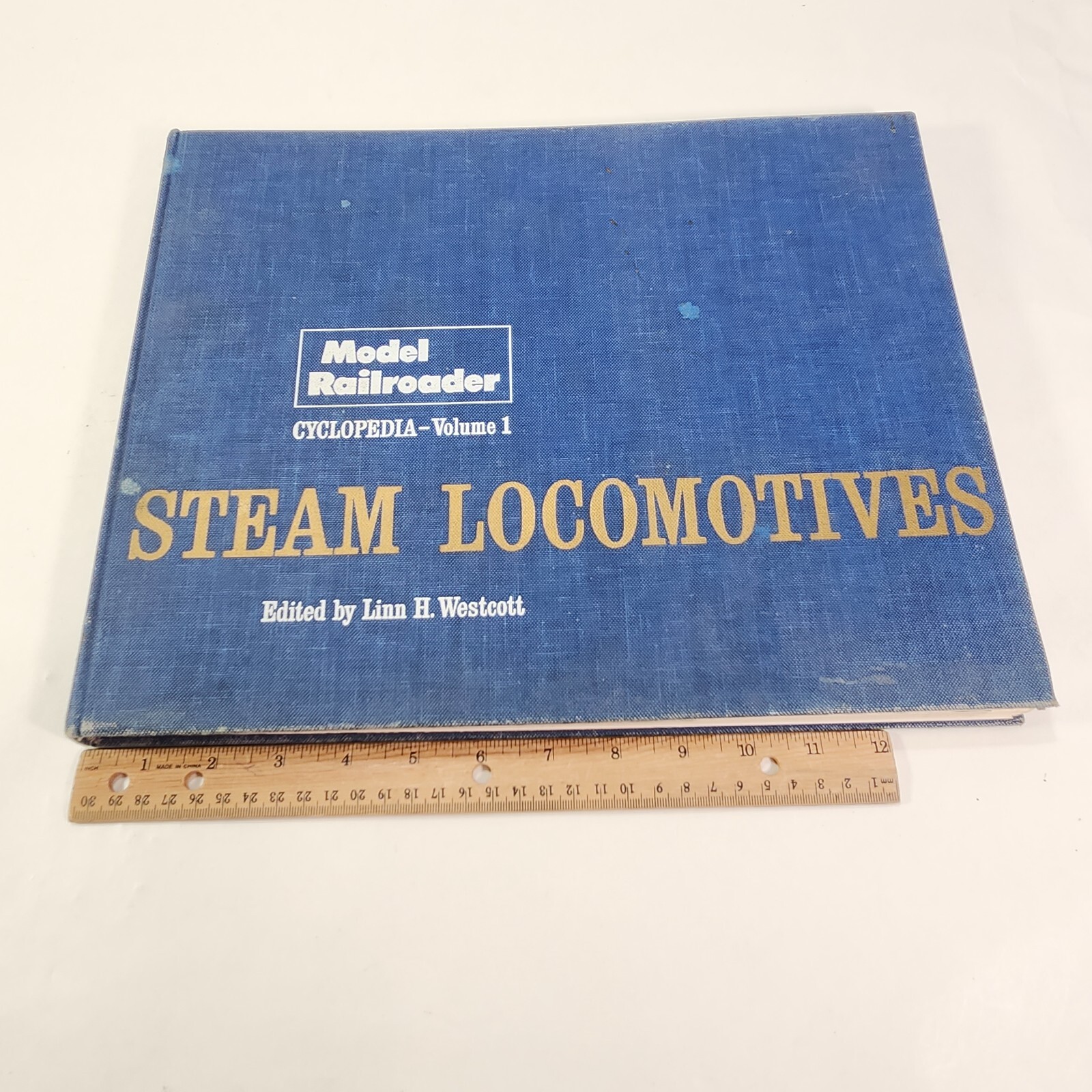 Model Railroader Steam Locomotives Cyclopedia Vol 1 HC Book Linn Westcott 1960