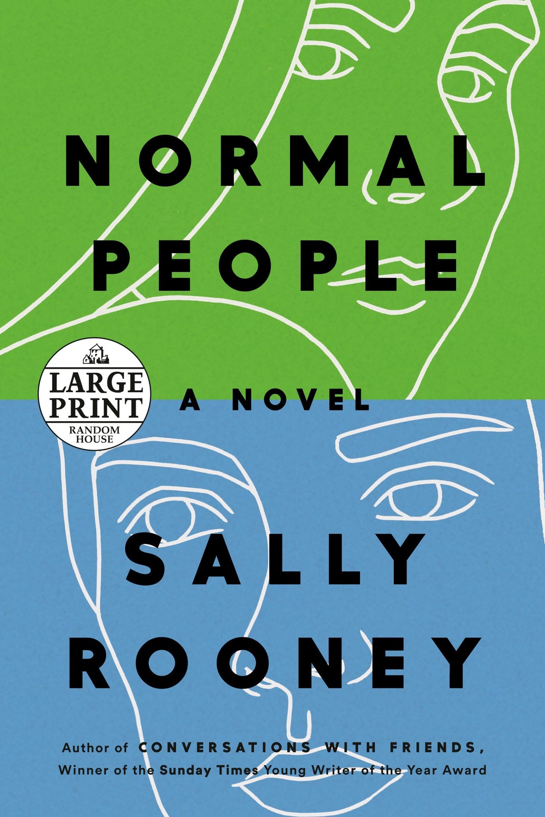 Normal People: A Novel (Random House Large Print) – paperback Rooney, Sally