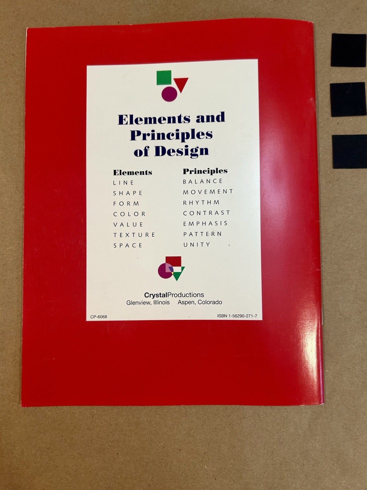 Art Elements Principles of Design Student Guide Activities -Mult. Copies Avail