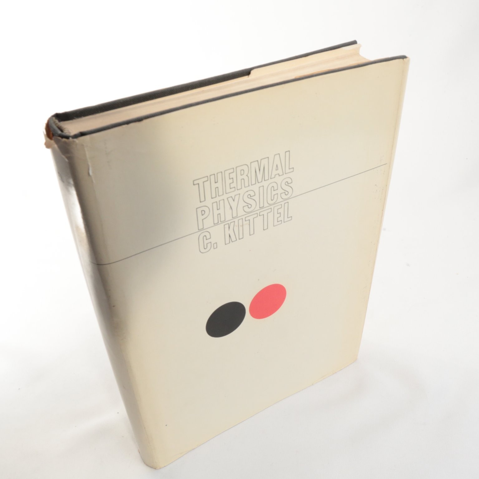 Thermal Physics Kittel 1969 First Edition Science Textbook John Wiley
