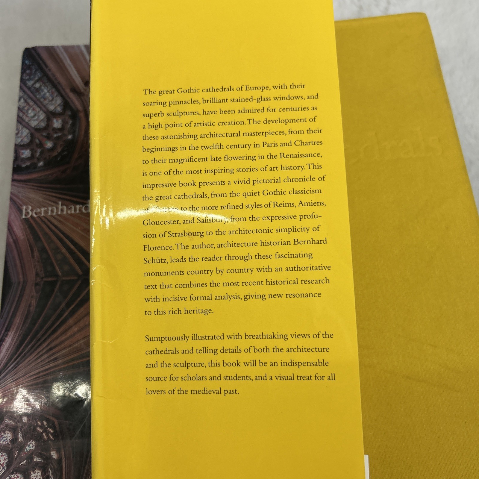 Great Cathedrals by Bernhard Schutz – VG Large Hardcover