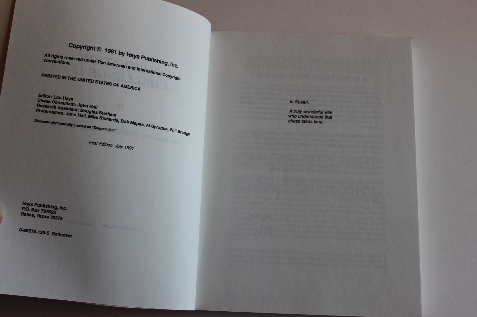 Combination Challenge! 1154 Striking Examples in a 1990s Format Lou Hays PB 1991